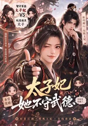 《太子妃她不守武德（50集）（夸克网盘）》短剧封面