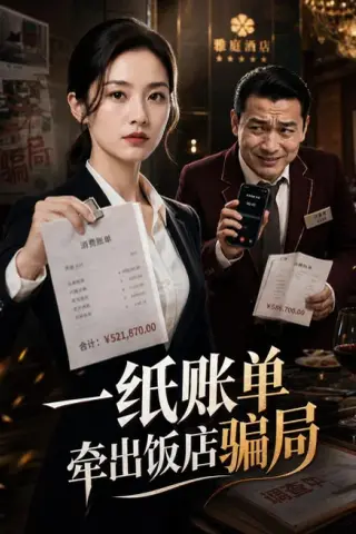 《一纸账单，牵出饭店骗局（31集）AI短剧（夸克网盘）》短剧封面