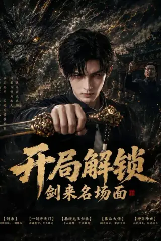 《开局解锁剑来名场面（71集）（夸克网盘）》短剧封面