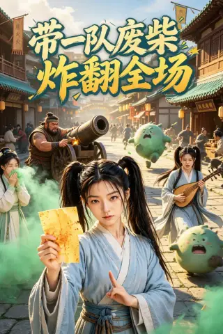 《带一队废柴炸翻全场（31集）AI短剧 (2026)》短剧封面