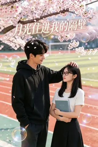《月光住进我的隔壁（99集）（夸克网盘）》短剧封面