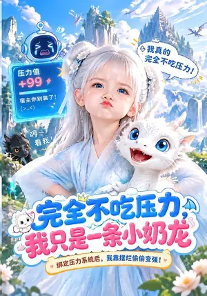 《完全不吃压力，我只是一条小奶龙（70集）（夸克网盘）》短剧封面