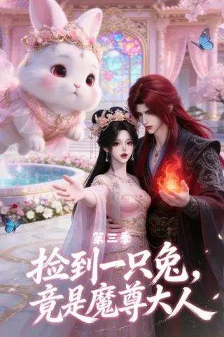 《捡到一只兔，竟是魔尊大人第三季（40集）（百度网盘）》短剧封面