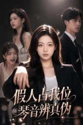 《假人占我位，琴音辨真伪（43集）AI短剧（百度网盘）》短剧封面