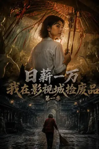 《日薪一万，我在影视城捡废品第一季（70集）（夸克网盘）》短剧封面