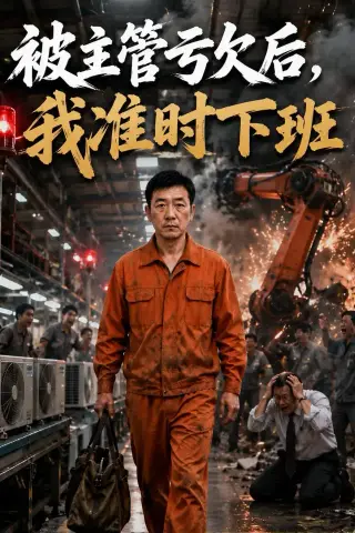 《被主管亏欠后，我准时下班（29集）AI短剧 (2026)》短剧封面