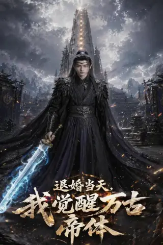 《退婚当天，我觉醒万古帝体（80集）AI短剧（夸克网盘）》短剧封面