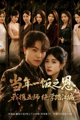 《当年一饭之恩，我携五师绝学踏江城（79集）苏宇＆丸子（百度网盘）》短剧封面