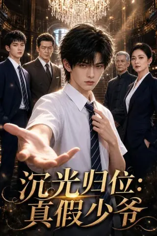 《沉光归位：真假少爷（35集）AI短剧（夸克网盘）》短剧封面