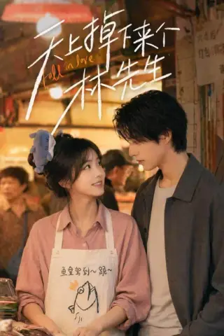《天上掉下来个林先生（50集）AI短剧（百度网盘）》短剧封面