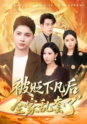 《被贬下凡后全家乱套了（88集）建泽正＆岳舒窃（夸克网盘）》短剧封面