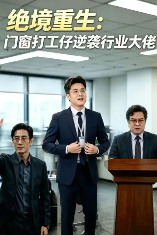 《绝境重生：门窗打工仔逆袭行业大佬（40集）AI短剧 (2026)》短剧封面