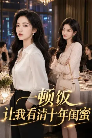 《一顿饭，让我看清十年闺蜜（62集）AI短剧（夸克网盘）》短剧封面