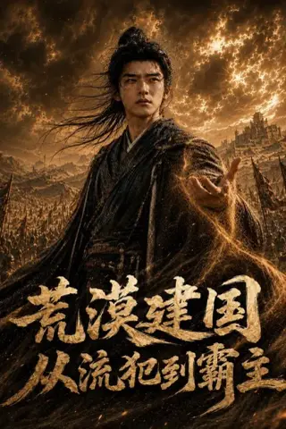 《荒漠建国：从流犯到霸主（43集）AI短剧（夸克网盘）》短剧封面