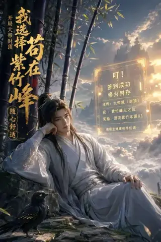 《开局大帝封顶，我选择苟在紫竹峰：随心舒适（70集）（夸克网盘）》短剧封面