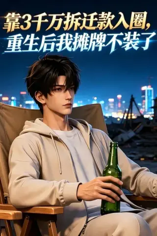 《靠3千万拆迁款入圈，重生后我摊牌不装了（37集）（夸克网盘）》短剧封面