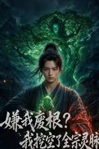 《嫌我废根？我挖空了全宗灵脉（80集）Ai短剧（百度网盘）》短剧封面