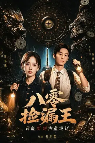 《八零捡漏王，我能听到古董说话（71集）李乐川＆王澄玥（夸克网盘）》短剧封面