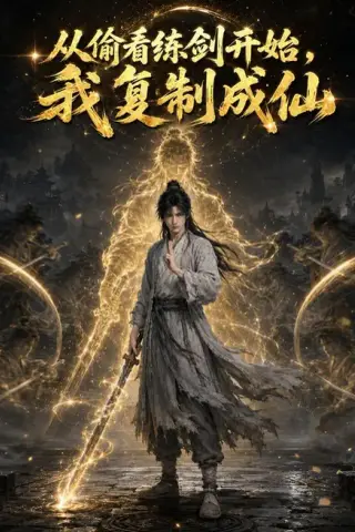 《从偷看练剑开始，我复制成仙（74集）（百度网盘）》短剧封面
