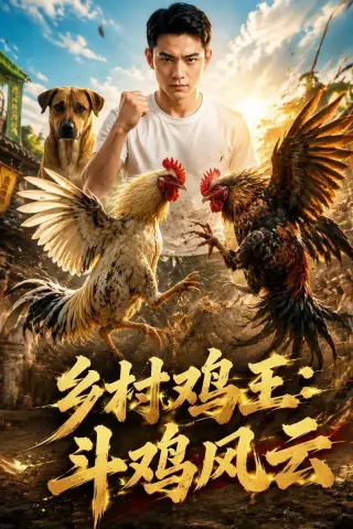 《乡村鸡王：斗鸡风云（37集）AI短剧 (2026)》短剧封面