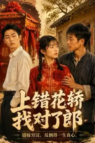 《上错花轿找对了郎（52集）AI短剧 (2026)》短剧封面