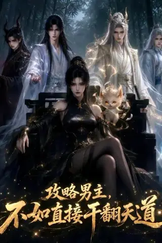 《攻略男主，不如直接干翻天道（52集）（夸克网盘）》短剧封面