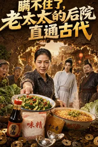《瞒不住了，老太太的后院直通古代（60集）（夸克网盘）》短剧封面
