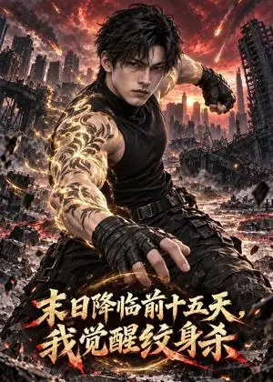 《末日降临前十五天，我觉醒纹身杀（158集）（夸克网盘）》短剧封面