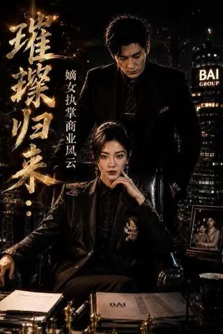 《璀璨归来：嫡女执掌商业风云（70集）Ai短剧（百度网盘）》短剧封面
