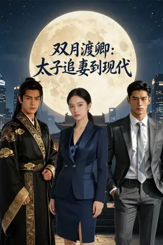 《双月渡卿：太子追妻到现代（36集）AI短剧（夸克网盘）》短剧封面