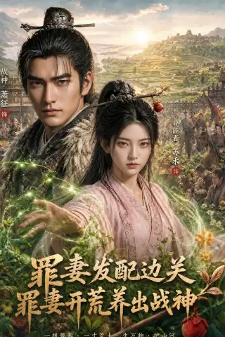 《罪妻发配边关，罪妻开荒养出战神（79集）（夸克网盘）》短剧封面