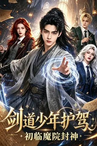《剑道少年护驾，初临魔院封神（22集）AI短剧 (2026)》短剧封面