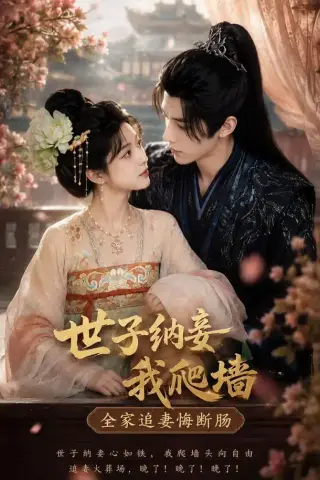 《世子纳妾我爬墙，全家追妻悔断肠（76集）（夸克网盘）》短剧封面