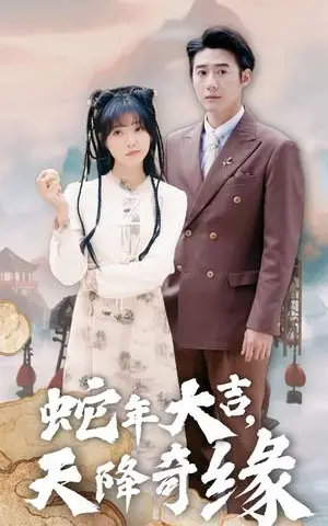 《蛇年大吉天降奇缘（62集）赵振栋＆包金妮（夸克网盘）》短剧封面