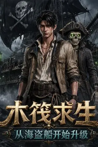 《木筏求生：从海盗船开始升级（78集）（百度网盘）》短剧封面