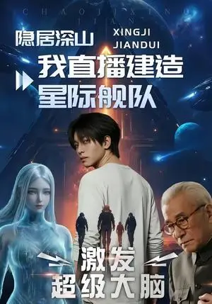 《隐居深山：我直播建造星际舰队（72集）（夸克网盘）》短剧封面