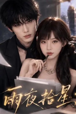 《雨夜拾星（49集）（夸克网盘）》短剧封面