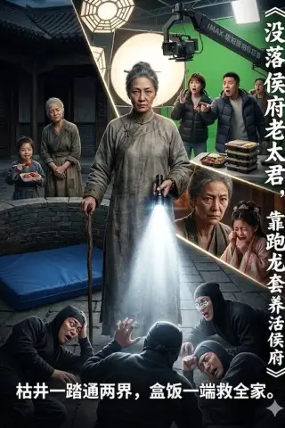 《没落侯府老太君，靠跑龙套养活侯府（30集）（夸克网盘）》短剧封面