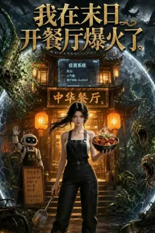 《我在末日，开餐厅爆火了（75集）（百度网盘）》短剧封面