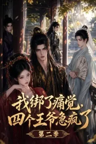 《我绑了痛觉，四个王爷急疯了第二季（50集）（夸克网盘）》短剧封面