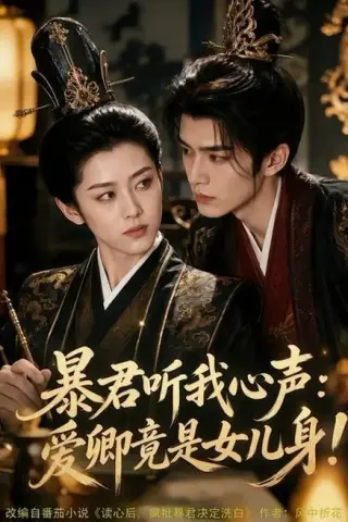 《暴君听我心声：爱卿竟是女儿身（81集）刘叁肆＆王路晴（百度网盘）》短剧封面