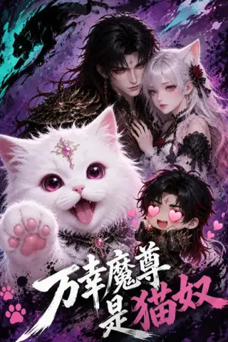 《万幸魔尊是猫奴（45集）（夸克网盘）》短剧封面