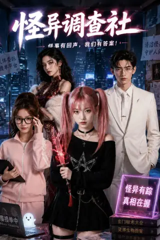 《怪异调查社（60集）（夸克网盘）》短剧封面