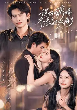 《说好的离婚齐总怎么反悔了（40集）尹晨攒＆宗沐一（夸克网盘）》短剧封面