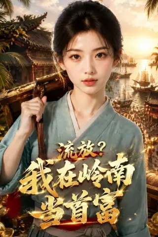 《流放？我在岭南当首富（47集）Ai短剧（夸克网盘）》短剧封面