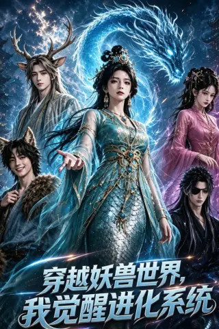 《穿越妖兽世界，我觉醒进化系统（64集）（夸克网盘）》短剧封面
