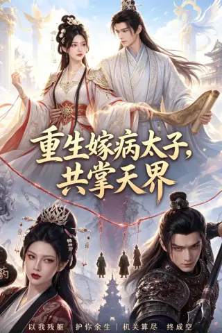 《重生嫁病太子，共掌天界（65集）AI短剧 (2026)》短剧封面