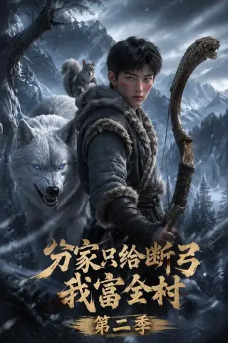 《分家只给断弓，我富全村第二季（56集） AI短剧（夸克网盘）》短剧封面