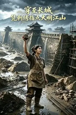 《穿至长城凭刺绣指点大明江山（30集）（夸克网盘）》短剧封面