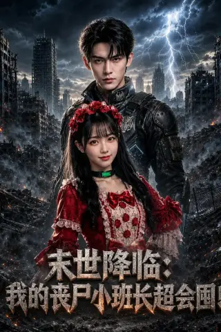 《末世降临：我的丧尸小班长超会囤！（62集）（夸克网盘）》短剧封面